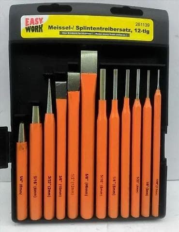 za svaki dan: Set dleta i probijača EASY WORK – 12 delova u plastičnom koferu at lalafo.rs — 2 za svaki dan: Set dleta i probijača EASY WORK – 12 delova u plastičnom koferu — 2