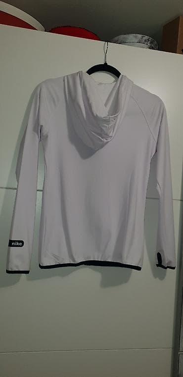 Trenerka bela likra kvalitetna sa prstima na rukavu.Ima kapuljacu i na lalafo.rs — 2 Trenerka bela likra kvalitetna sa prstima na rukavu.Ima kapuljacu i — 2