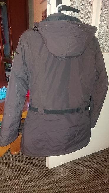 Zimska/terenka jakna sa kapuljačom, tamno braon boje. - Dužina do na lalafo.rs — 2 Zimska/terenka jakna sa kapuljačom, tamno braon boje. - Dužina do — 2