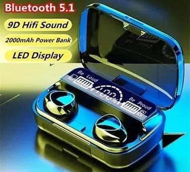Bežične Bluetooth 5.1 slušalice TWS M10 NOVO. Opis proizvoda: M10 TVS na lalafo.rs Bežične Bluetooth 5.1 slušalice TWS M10 NOVO. Opis proizvoda: M10 TVS