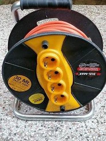 Dryers: Produžni kabl na kalemu BUI-MAX - Dužina kabla: 30 m - Presjek at lalafo.rs — 2 Dryers: Produžni kabl na kalemu BUI-MAX - Dužina kabla: 30 m - Presjek — 2