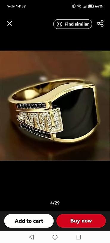 Велики избор мушког прстења у жутој и белој позлати 925 финоће na lalafo.rs — 2 Велики избор мушког прстења у жутој и белој позлати 925 финоће — 2