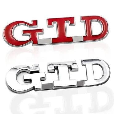 Transport: Samolepljiv znak GTD VW - metalni. Samolepljiv znak GTD. ✨ U ponudi at lalafo.rs — 1 Transport: Samolepljiv znak GTD VW - metalni. Samolepljiv znak GTD. ✨ U ponudi — 1