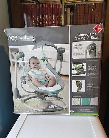 Ingenuity ConvertMe Swing-2-Seat – višenamenska ležaljka/ljuljaška za na lalafo.rs Ingenuity ConvertMe Swing-2-Seat – višenamenska ležaljka/ljuljaška za