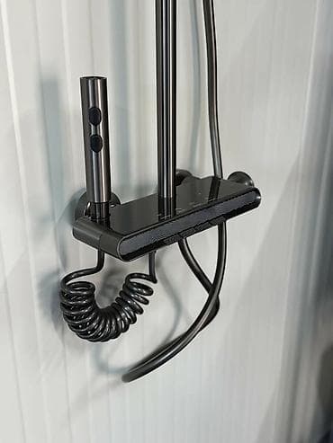 Set za tuširanje – crni mat, višefunkcionalni - Kvadratna nadglavna na lalafo.rs — 3 Set za tuširanje – crni mat, višefunkcionalni - Kvadratna nadglavna — 3