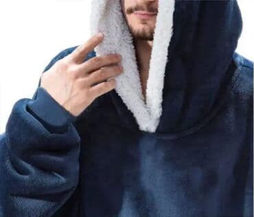 Ćebad i pokrivači: Ćebe sa Rukavima i Kapuljačom - Oversized Ogrtač i Pokrivač 🧸✨ na lalafo.rs Ćebad i pokrivači: Ćebe sa Rukavima i Kapuljačom - Oversized Ogrtač i Pokrivač 🧸✨