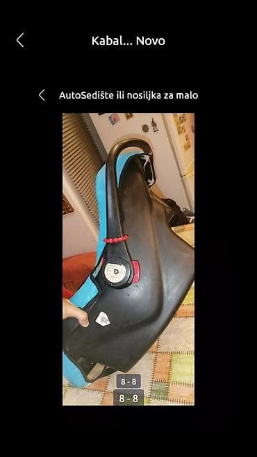 AutoSedište za malo dete ili nosiljka do 13 kg Lorelli
Mirjevo na lalafo.rs — 8 AutoSedište za malo dete ili nosiljka do 13 kg Lorelli
Mirjevo — 8