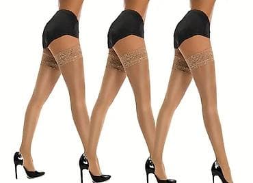 Samodržeće ženske čarape do butina sa čipkom - Elegantan model sa na lalafo.rs — 1 Samodržeće ženske čarape do butina sa čipkom - Elegantan model sa — 1