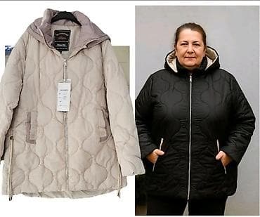 Ženska prošivena jakna sa kapuljačom Veličine od 2xl ka većim - Model na lalafo.rs — 2 Ženska prošivena jakna sa kapuljačom Veličine od 2xl ka većim - Model — 2