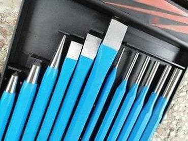 Tools & Equipment: LUKAS TOOLS – set udarnih izbijaca i dleto, 12 delova (Cr-V) - at lalafo.rs — 4 Tools & Equipment: LUKAS TOOLS – set udarnih izbijaca i dleto, 12 delova (Cr-V) - — 4