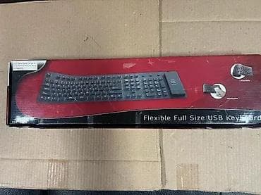 Fleksibilna Tastatura za računar TECLINE; Kompaktan fleksibilan na lalafo.rs — 9 Fleksibilna Tastatura za računar TECLINE; Kompaktan fleksibilan — 9