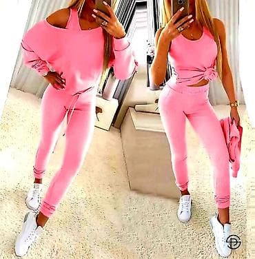 Women's Sweatsuits: Trodelni konplet majica na sirike bratele,duk sirok sa zskurom za at lalafo.rs — 1 Women's Sweatsuits: Trodelni konplet majica na sirike bratele,duk sirok sa zskurom za — 1