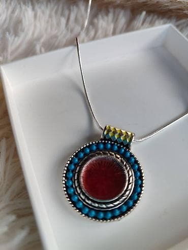 Sajlica sa priveskom u boho stilu, žig 925. - Materijal: srebrna na lalafo.rs — 3 Sajlica sa priveskom u boho stilu, žig 925. - Materijal: srebrna — 3