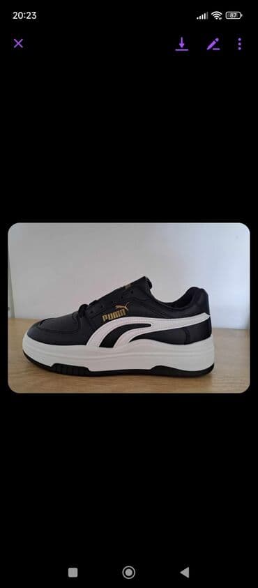 Women's Sneakers and athletic shoes: Puma, 39, bоја - Crna na lalafo.rs Women's Sneakers and athletic shoes: Puma, 39, bоја - Crna