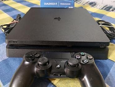 10-30 gratis igrica-Sony PlayStation 4 Slim konzola + 2 DualShock 4 na lalafo.rs — 2 10-30 gratis igrica-Sony PlayStation 4 Slim konzola + 2 DualShock 4 — 2