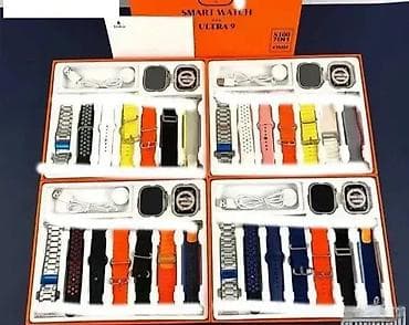 Smart sat Ultra 9 sa 7 narukvica i 2 okvira ⌚ Moderan i at lalafo.rs — 2 Smart sat Ultra 9 sa 7 narukvica i 2 okvira ⌚ Moderan i — 2