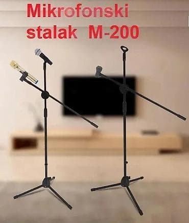 Electronics: STALAK ZA MIKROFON A MOŽE I ZA DVA | Lako sklopiv i stabilan stalak at lalafo.rs — 1 Electronics: STALAK ZA MIKROFON A MOŽE I ZA DVA | Lako sklopiv i stabilan stalak — 1