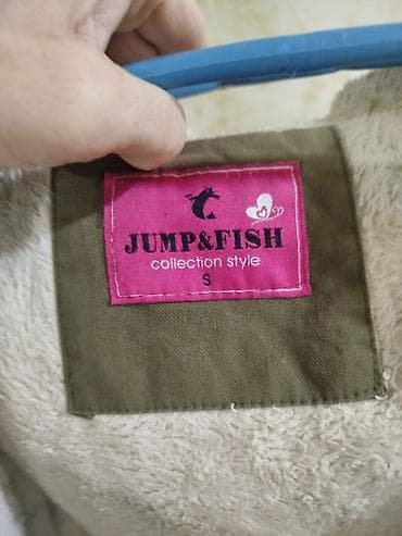 sako laneni: Zimska ženska parka JUMP & FISH, veličina S. - Boja: maslinasto at lalafo.rs — 4 sako laneni: Zimska ženska parka JUMP & FISH, veličina S. - Boja: maslinasto — 4