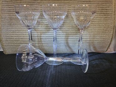 Vinyl records: Case kristal za vino oko 1910g Jugendstill. Kristalne case za at lalafo.rs — 5 Vinyl records: Case kristal za vino oko 1910g Jugendstill. Kristalne case za — 5