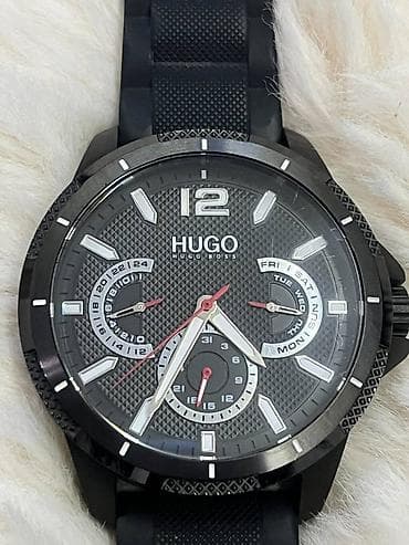 HUGO (Hugo Boss) muški ručni sat - Kućište: crno, nerđajući čelik - na lalafo.rs — 6 HUGO (Hugo Boss) muški ručni sat - Kućište: crno, nerđajući čelik - — 6