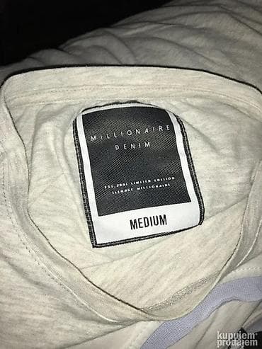 Original MILIONAIRE majica M / BILIONAIRE majica L 100% extra fine na lalafo.rs — 1 Original MILIONAIRE majica M / BILIONAIRE majica L 100% extra fine — 1