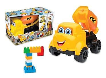 Igračka kamion – mešalica za beton sa kockama - Veliki šareni kamion na lalafo.rs Igračka kamion – mešalica za beton sa kockama - Veliki šareni kamion
