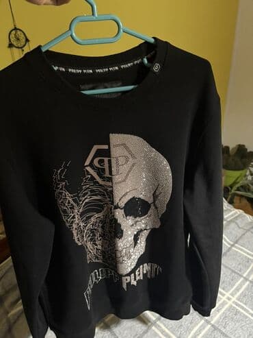 Duks, L, Philipp Plein, bоја - Crna na lalafo.rs Duks, L, Philipp Plein, bоја - Crna