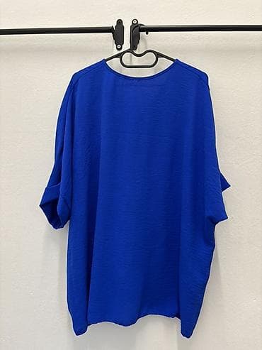 Ženska letnja kolekcija plavih bluza/majica – lagani, prozračni modeli na lalafo.rs Ženska letnja kolekcija plavih bluza/majica – lagani, prozračni modeli