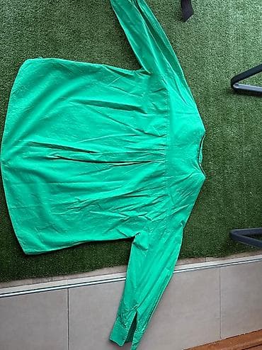 Oversize kosulja, zelene boje. Marka Only. Velicina L. Pamuk na lalafo.rs — 4 Oversize kosulja, zelene boje. Marka Only. Velicina L. Pamuk — 4