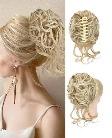 Uvijena punđa – umetak za kosu sa šnalom/češljićem - Brza i efektna na lalafo.rs — 2 Uvijena punđa – umetak za kosu sa šnalom/češljićem - Brza i efektna — 2