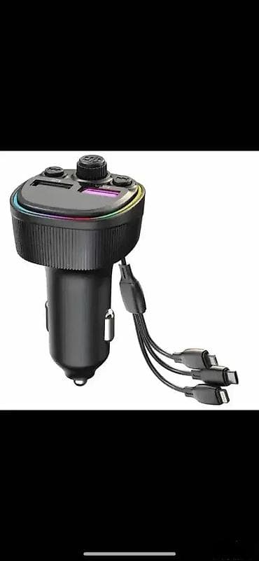 USB punjač za auto i Bluetooth prenosnik Dual 66W na lalafo.rs — 1 USB punjač za auto i Bluetooth prenosnik Dual 66W — 1