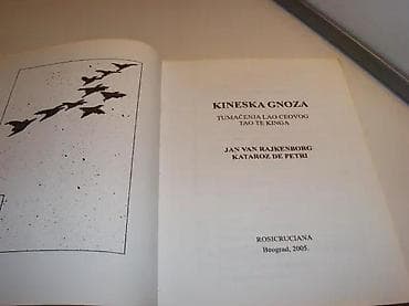 Kineska gnoza - tumačenja Lao Ceovog Tao Te KingaAutor: Kataroz de na lalafo.rs — 3 Kineska gnoza - tumačenja Lao Ceovog Tao Te KingaAutor: Kataroz de — 3