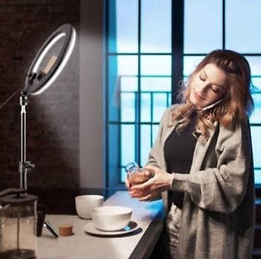 LED Ring Light od 12 inča za slikanje i šminkanje 💡📸 Idealna za video na lalafo.rs — 1 LED Ring Light od 12 inča za slikanje i šminkanje 💡📸 Idealna za video — 1