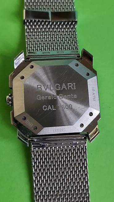 Bvlgari (Gerald Genta) hronograf ručni sat - Okruglo–oktagonalno na lalafo.rs — 8 Bvlgari (Gerald Genta) hronograf ručni sat - Okruglo–oktagonalno — 8