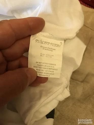 Original PHILIP PLEIN majica M PRAKTICNO NOVA 100% cotton Ramena na lalafo.rs — 5 Original PHILIP PLEIN majica M PRAKTICNO NOVA 100% cotton Ramena — 5