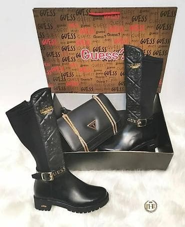 High boots, 36, color - Black at lalafo.rs — 2 High boots, 36, color - Black — 2