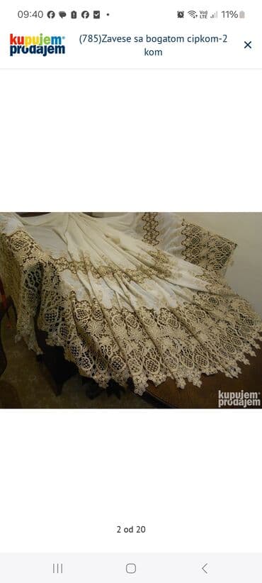 Zavese i draperije: Bоја - Zlatna na lalafo.rs Zavese i draperije: Bоја - Zlatna