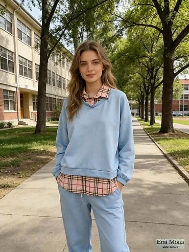 za svaki dan: Ženski komplet trenerke Emi Moda – Made in Italy - Dvodijelni set at lalafo.rs — 1 za svaki dan: Ženski komplet trenerke Emi Moda – Made in Italy - Dvodijelni set — 1