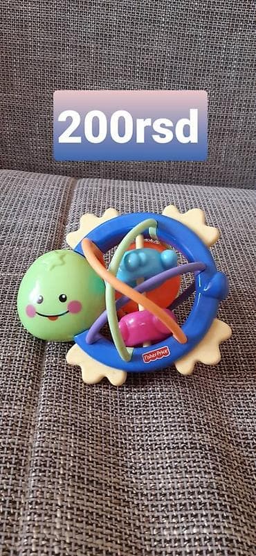 Fisher-Price interaktivna zvečka/igracka za bebe - Šarena rotirajuća at lalafo.rs — 1 Fisher-Price interaktivna zvečka/igracka za bebe - Šarena rotirajuća — 1