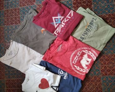 Majica na kratke rukave, M (EU 50), bоја - Šareno, Pamuk na lalafo.rs Majica na kratke rukave, M (EU 50), bоја - Šareno, Pamuk