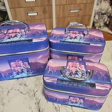 Kozmetička torbica sa ručkom – KPOP Demon Hunters motiv - Tvrda na lalafo.rs — 5 Kozmetička torbica sa ručkom – KPOP Demon Hunters motiv - Tvrda — 5