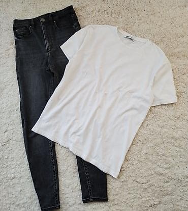 ZARA majica čisto bele boje u velicini 40/L. _____ Mere: Ramena at lalafo.rs — 1 ZARA majica čisto bele boje u velicini 40/L. _____ Mere: Ramena — 1