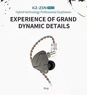 Electronics: KZ ZSN PRO - SLUŠALICE INEAR MONITORING BESPLATNA DOSTAVA | Jedini at lalafo.rs — 2 Electronics: KZ ZSN PRO - SLUŠALICE INEAR MONITORING BESPLATNA DOSTAVA | Jedini — 2