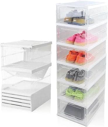 Home Decor: Preklopivi organizator za obuću – modularne kutije - Kompaktne at lalafo.rs — 2 Home Decor: Preklopivi organizator za obuću – modularne kutije - Kompaktne — 2