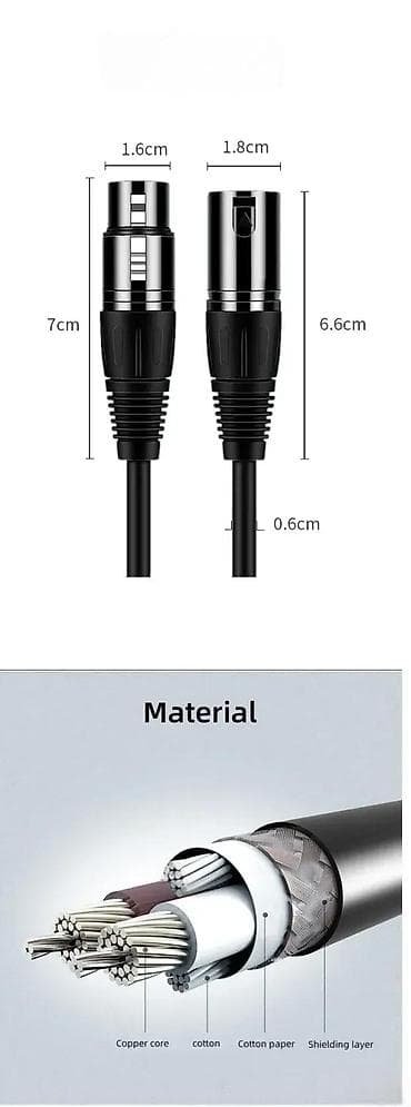 Home & Garden: XLR KABL ZA MIKROFON 10MMIKROFONSKI MIKSETU ZVUČNIKE XLR | at lalafo.rs — 7 Home & Garden: XLR KABL ZA MIKROFON 10MMIKROFONSKI MIKSETU ZVUČNIKE XLR | — 7
