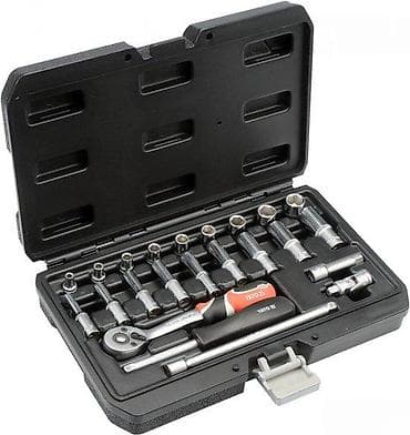 Hand Tools Sets: YATO set nasadnih ključeva 1/4" – model YT-14451 - Komplet at lalafo.rs — 3 Hand Tools Sets: YATO set nasadnih ključeva 1/4" – model YT-14451 - Komplet — 3