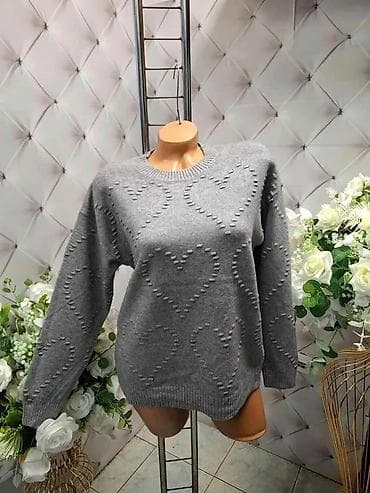 ❤️Džemper sa reljefnim srcima – ženski model❤️ - Dizajn na lalafo.rs — 4 ❤️Džemper sa reljefnim srcima – ženski model❤️ - Dizajn — 4