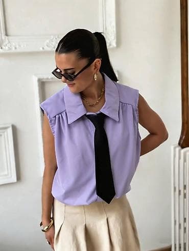 Bluzica + kravata = 2500 dinara🌼🌀🌀 na lalafo.rs Bluzica + kravata = 2500 dinara🌼🌀🌀