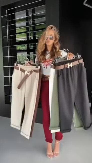 pantalone butiku ali: Pantalone
Cena 2500
Uni vel.
V20 na lalafo.rs — 5 pantalone butiku ali: Pantalone
Cena 2500
Uni vel.
V20 — 5