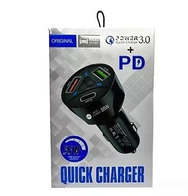 Auto punjači za telefone: Brzi punjač 55W model:TE-093PD NOVO. Opis proizvoda: - Minijaturni na lalafo.rs — 2 Auto punjači za telefone: Brzi punjač 55W model:TE-093PD NOVO. Opis proizvoda: - Minijaturni — 2